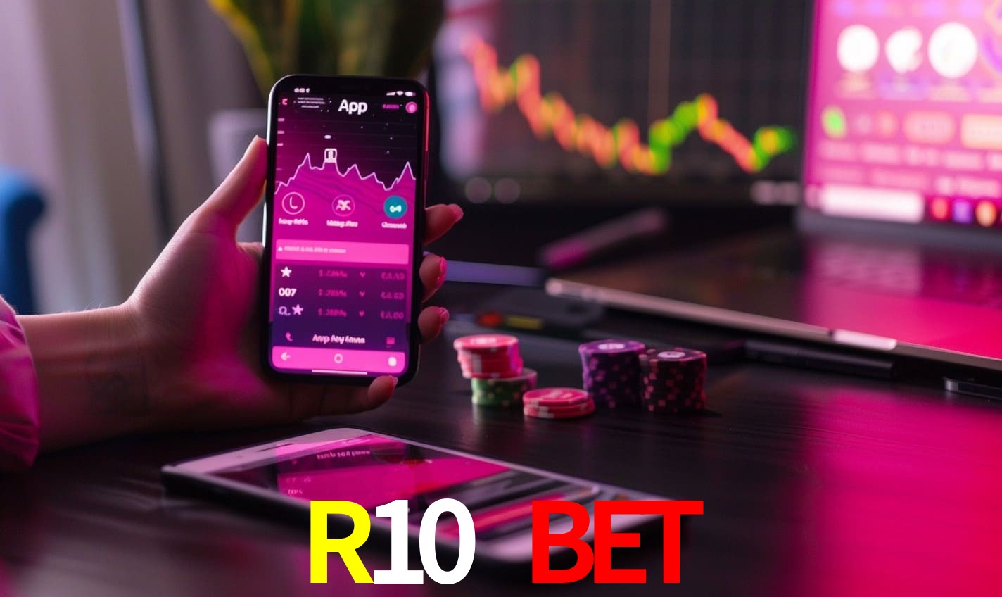 Comparação APP mobile vs versão web da R10 BET